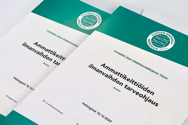 Diplomet for Årets energigeni 2024