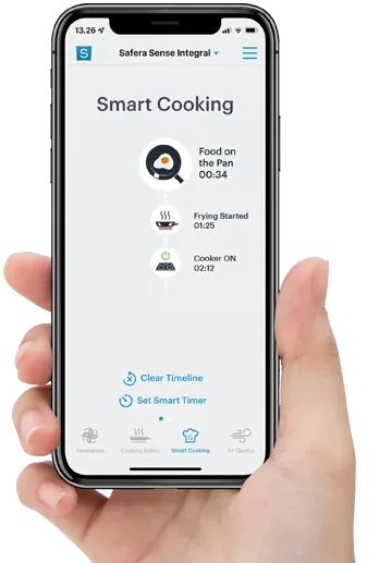 Safera Sense Integral Smart Cooking