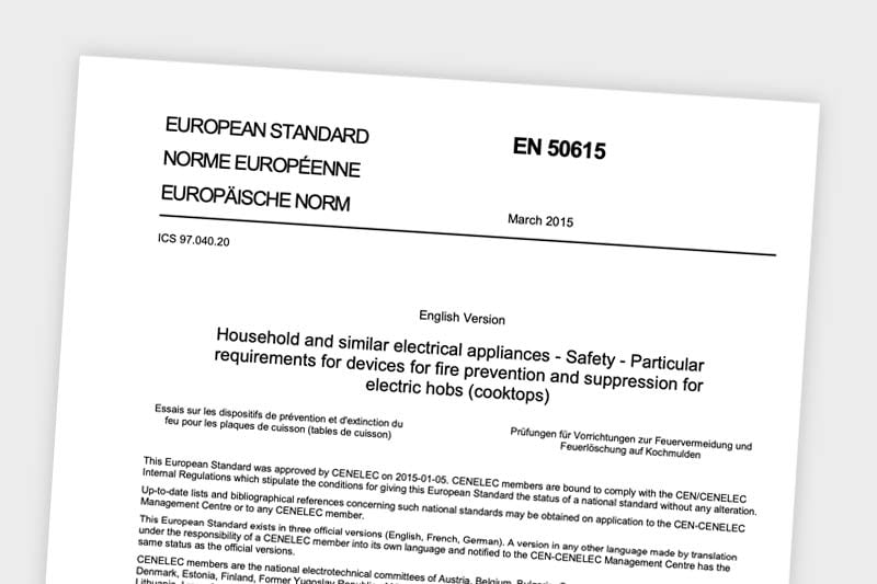 EN 50615 standard